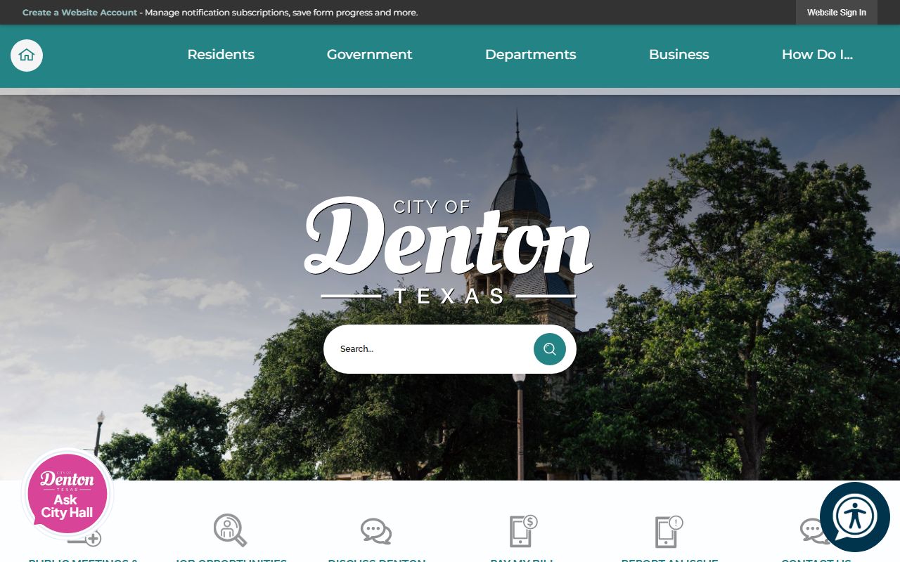 Denton marriage records - City of Denton portal