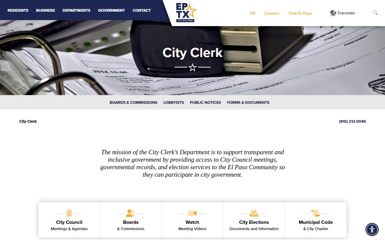 El Paso marriage records - El Paso City Clerk