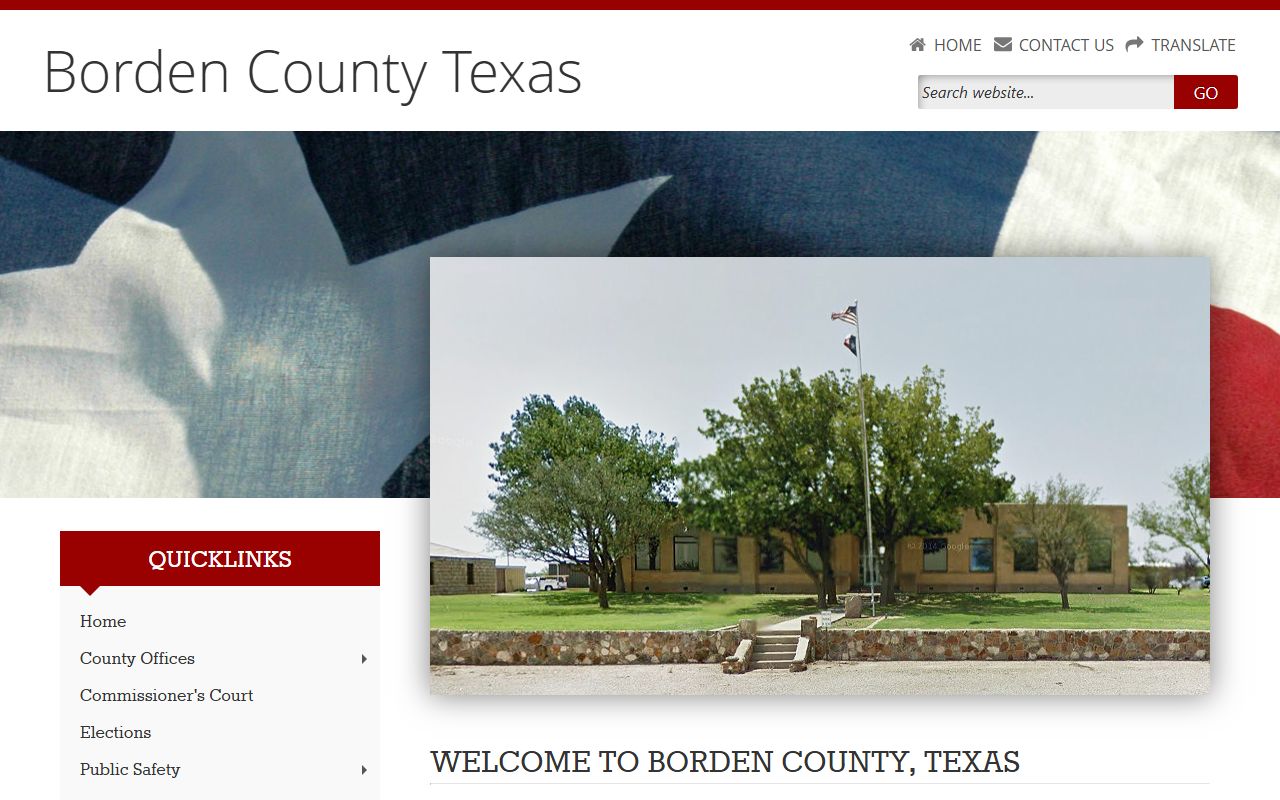 Borden County marriage records - Borden County main website