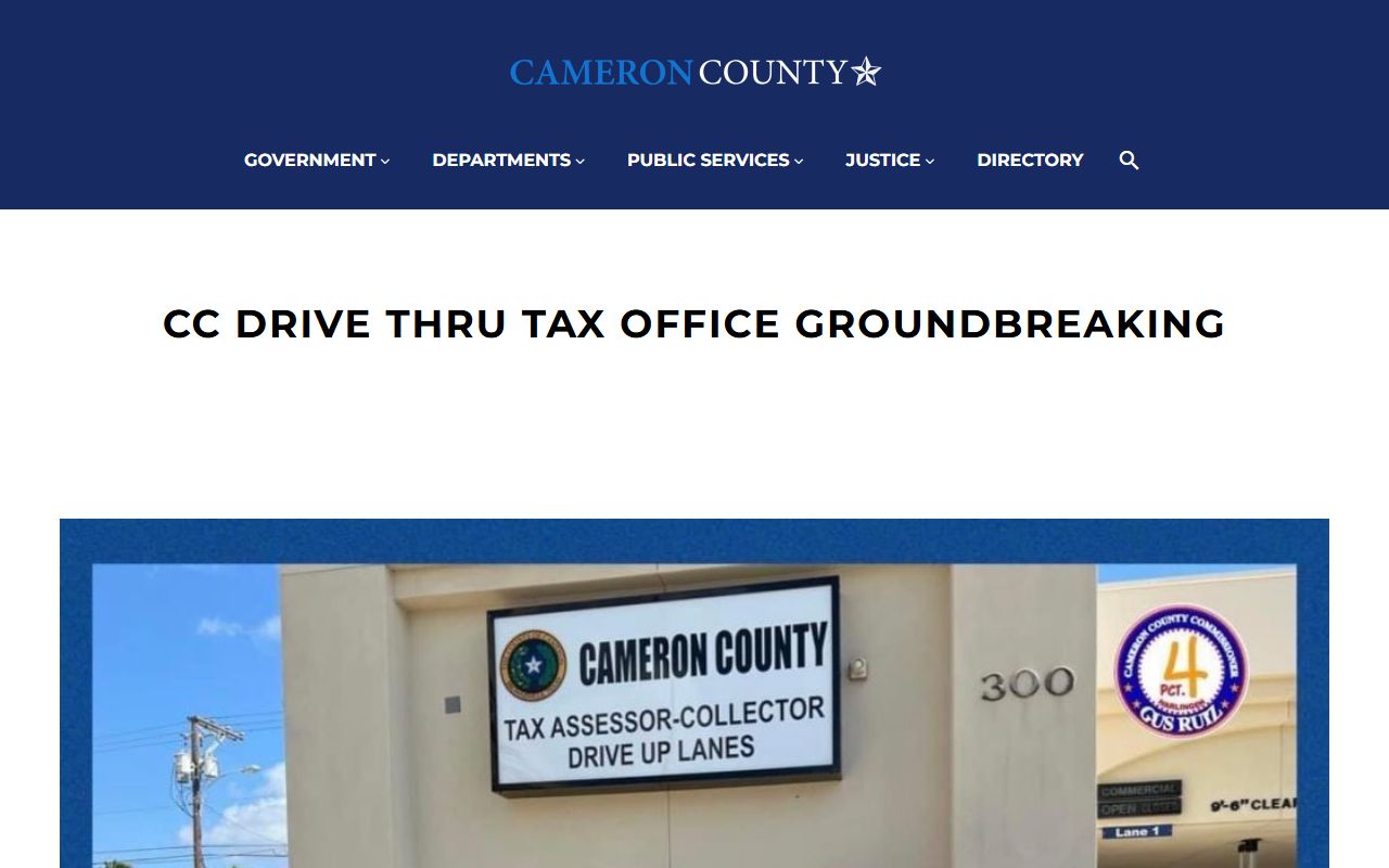 Cameron County marriage records - Cameron County Clerk office portal