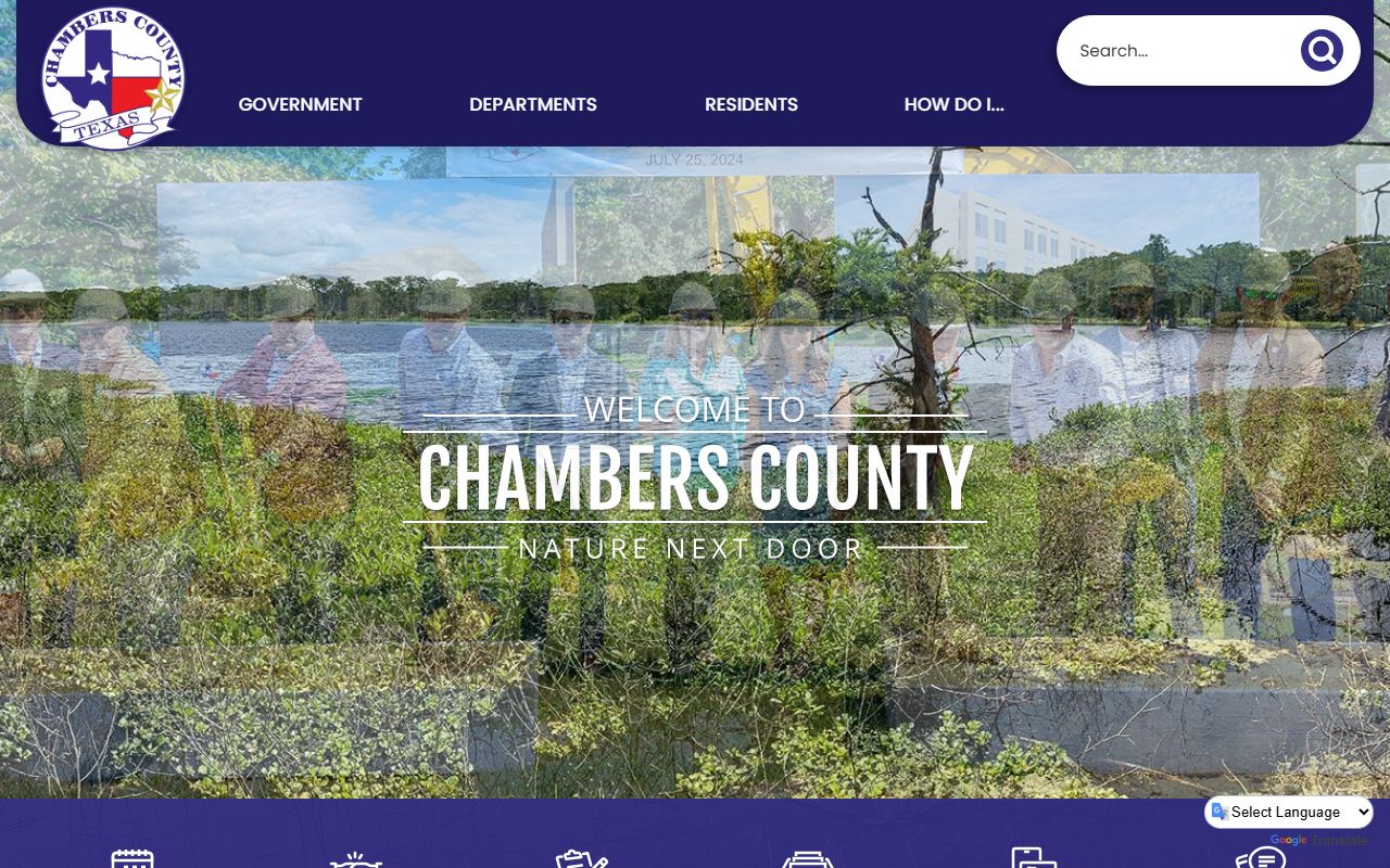 Chambers County marriage records - Chambers County main website