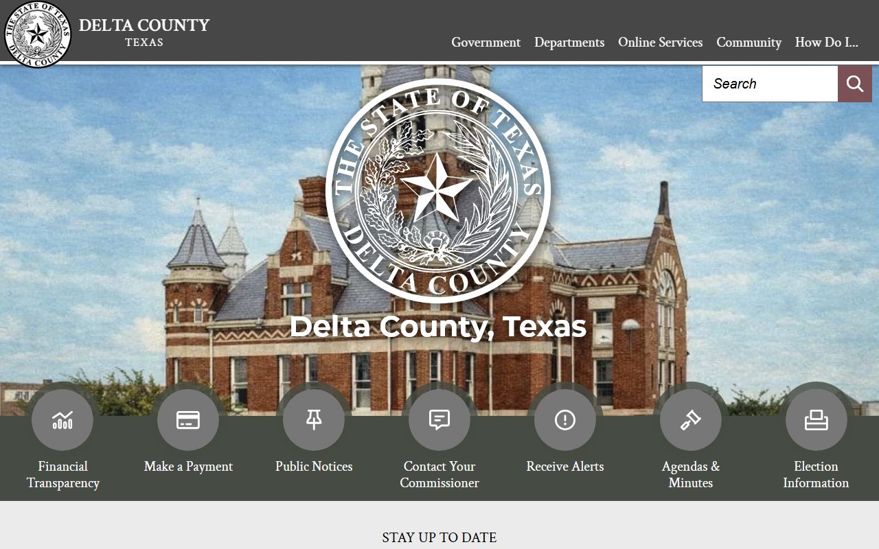 Delta County marriage records - county clerk information page