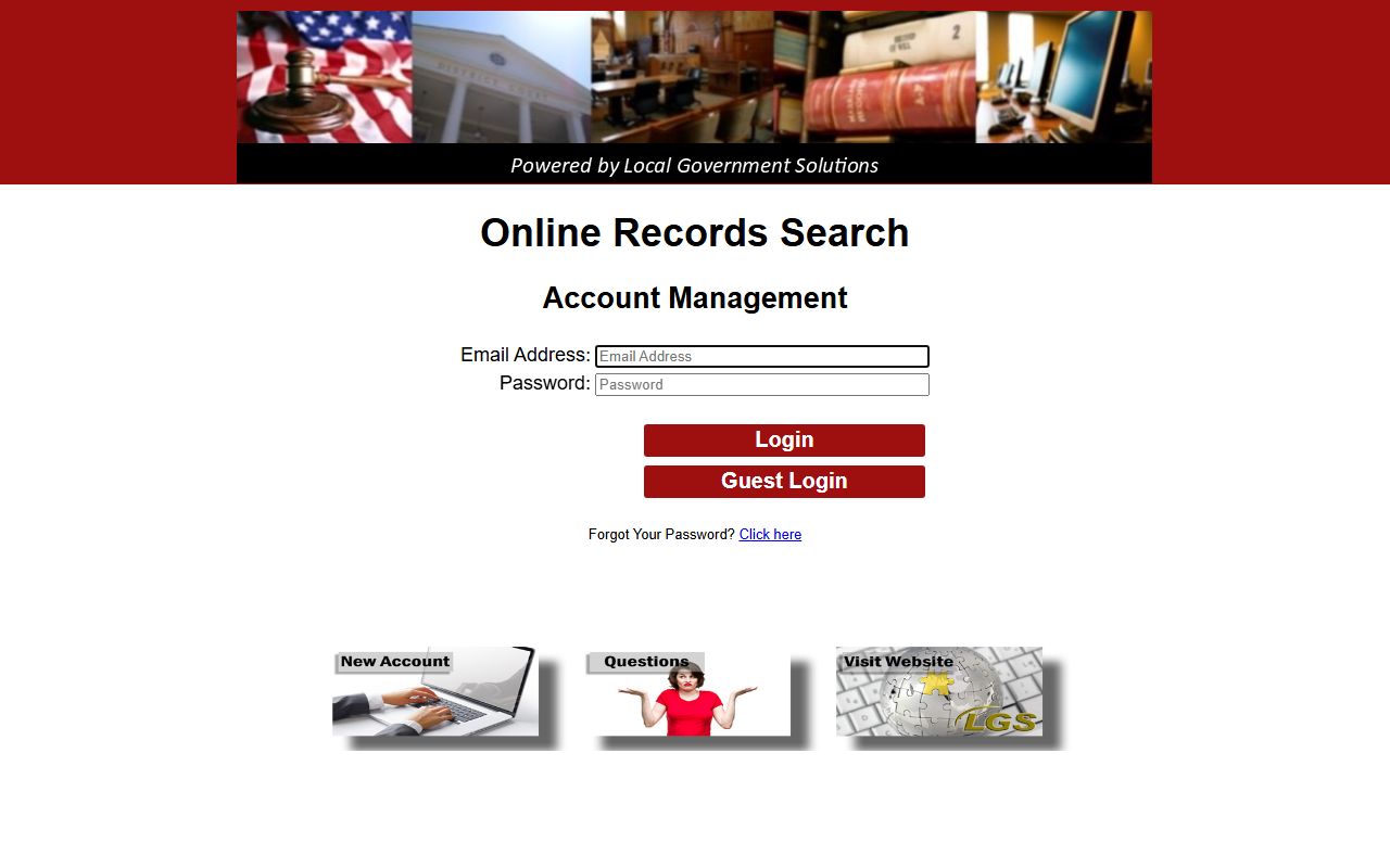 DeWitt County marriage records - online records portal