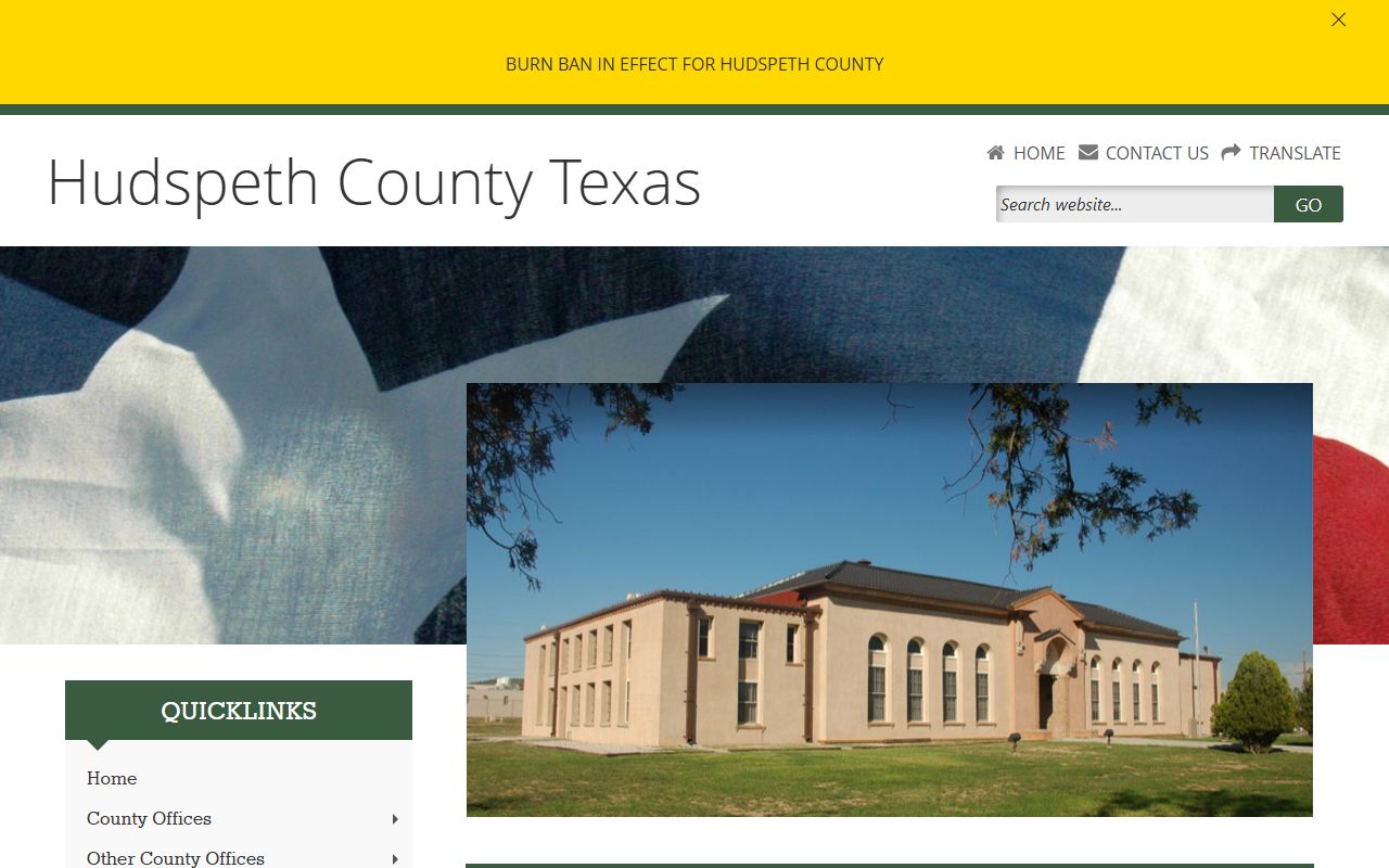 Hudspeth County marriage records - Hudspeth County Clerk website
