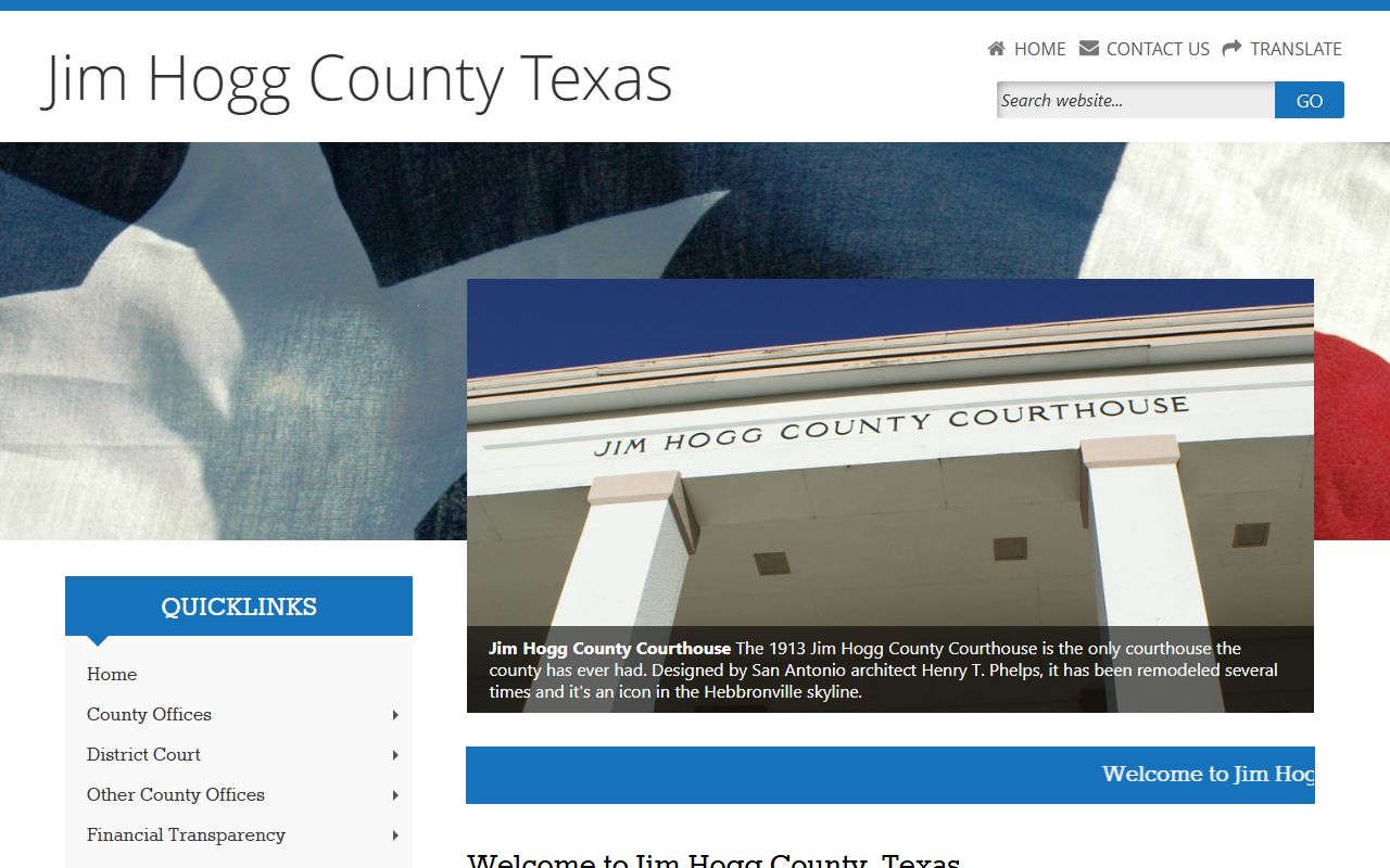 Jim Hogg County marriage records - county official website