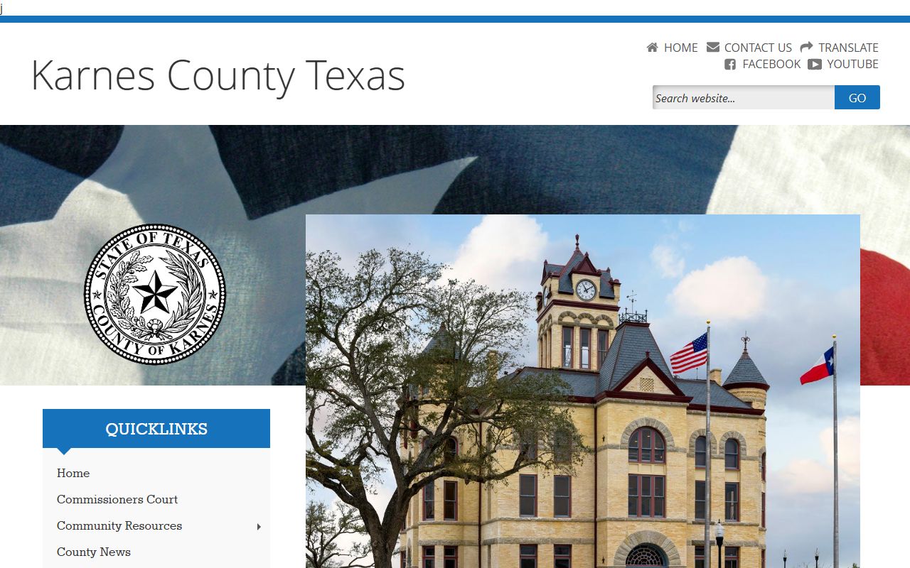 Karnes County marriage records - county clerk website