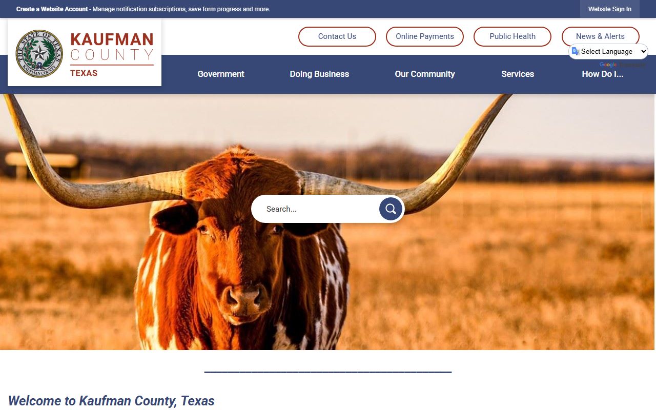 Kaufman County marriage records - county clerk information portal