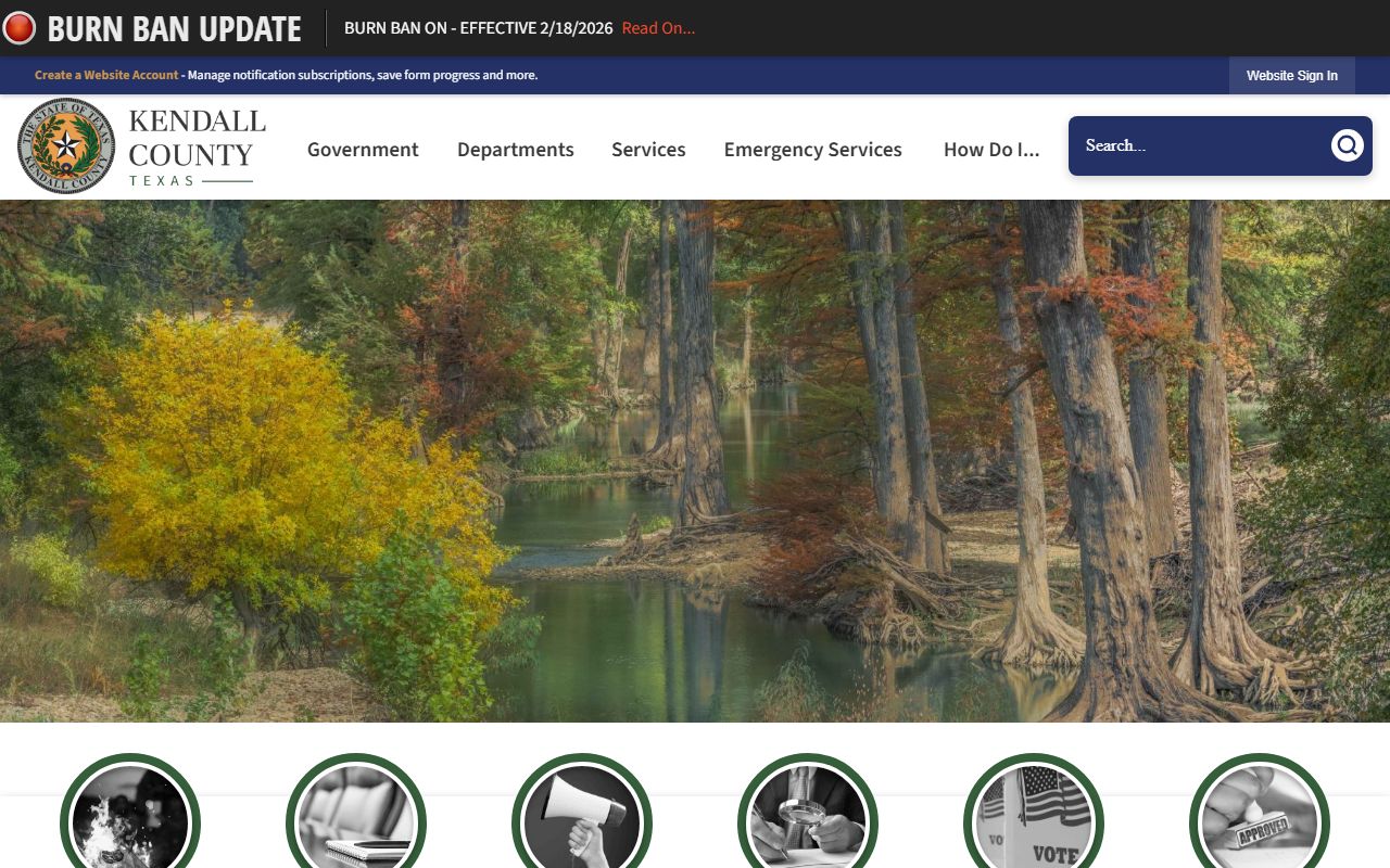 Kendall County marriage records - county clerk website