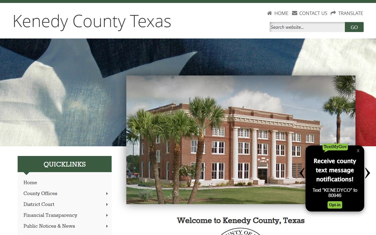 Kenedy County marriage records - county official website