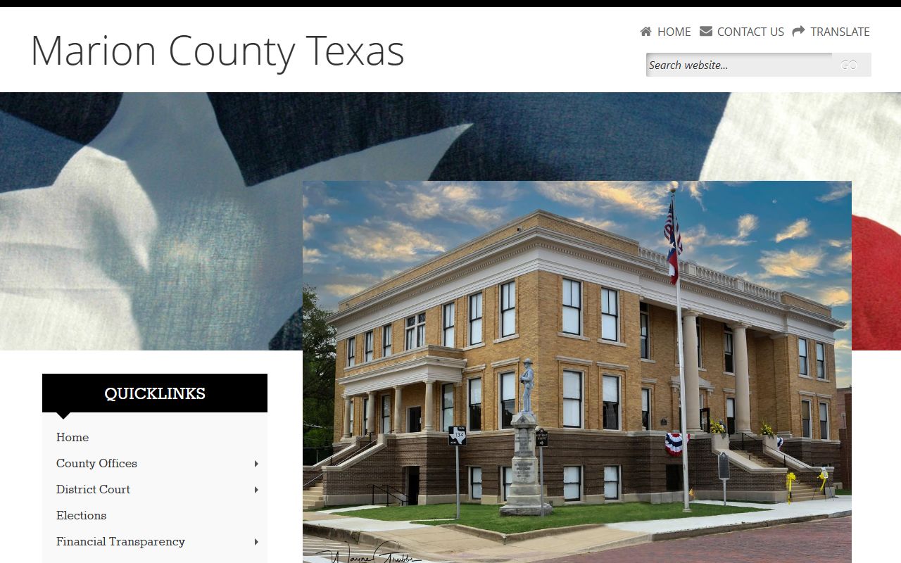 Marion County marriage records - county clerk website