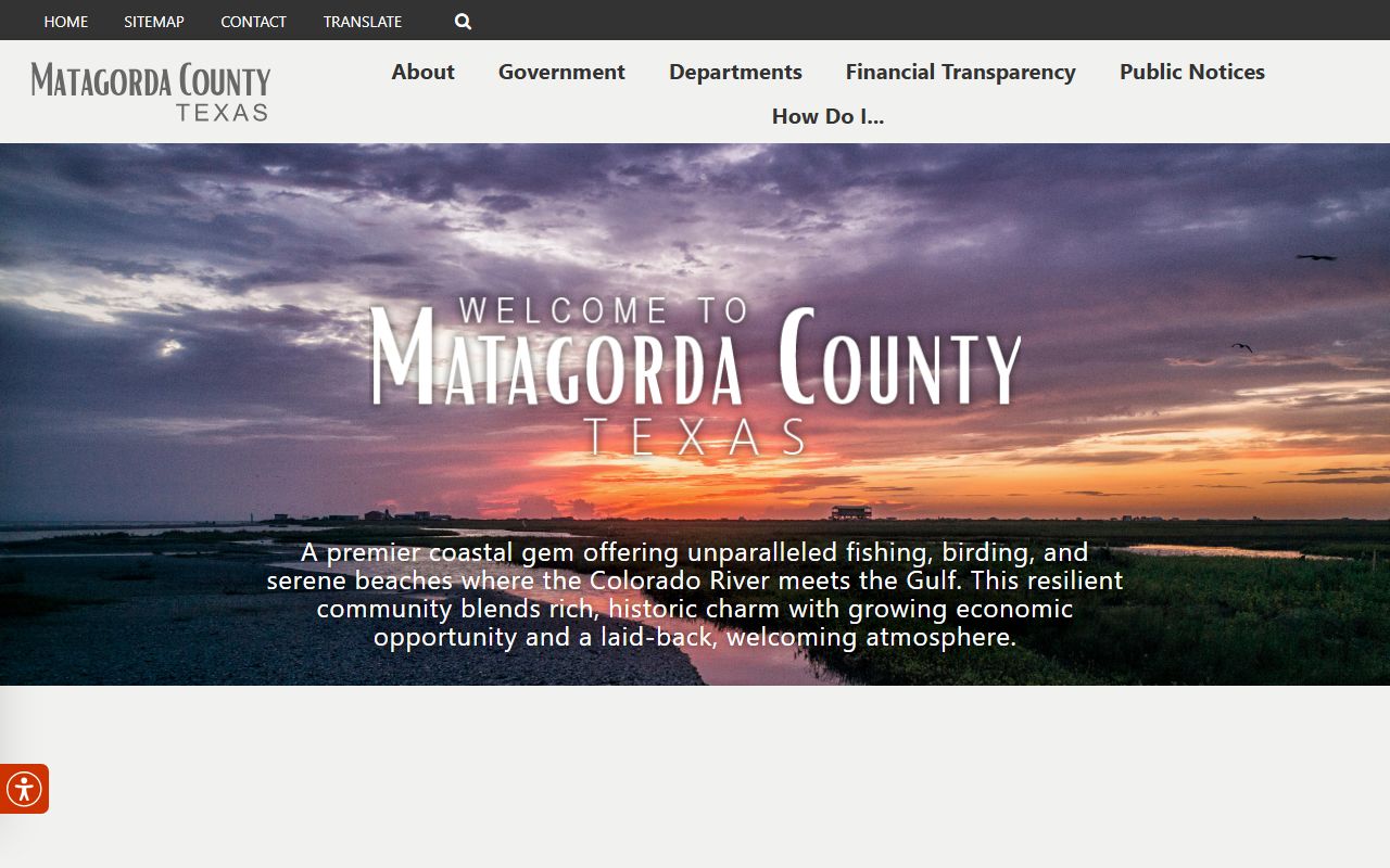 Matagorda County marriage records - county clerk website