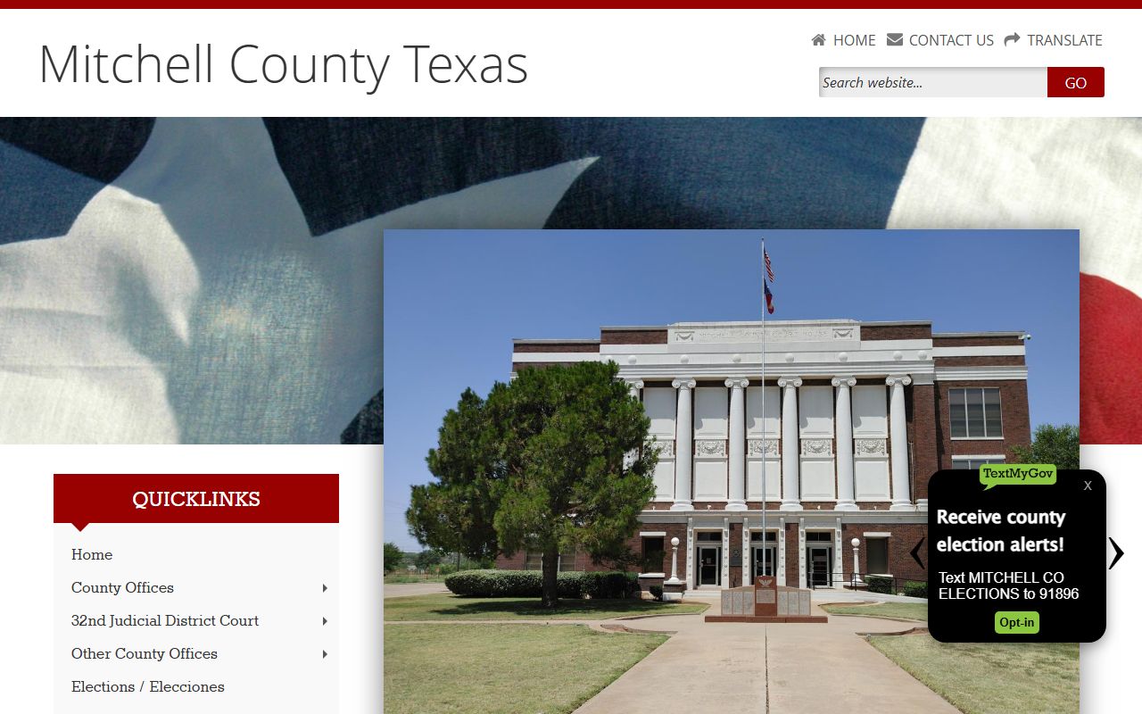 Mitchell County marriage records - Mitchell County official website