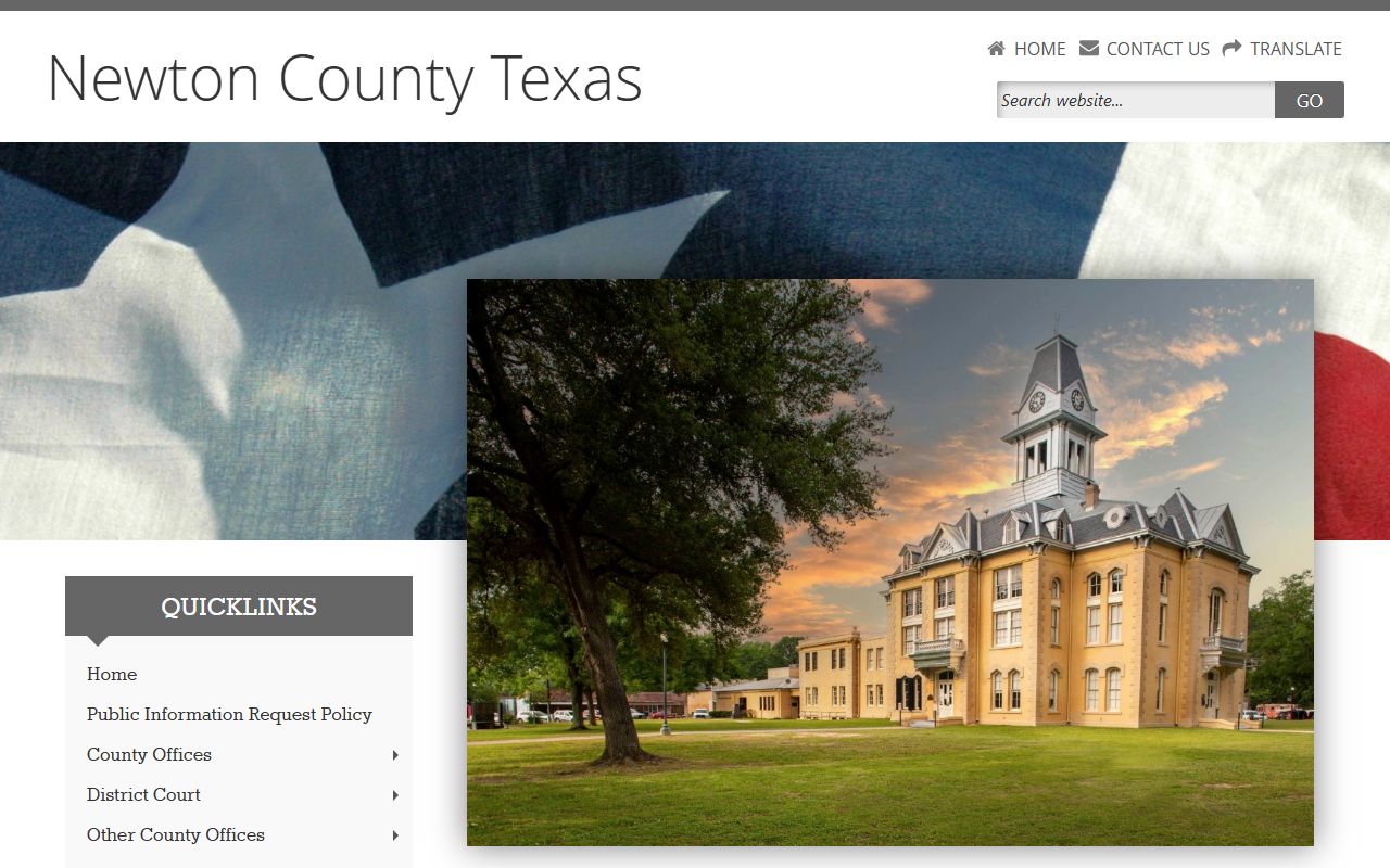 Newton County marriage records - county clerk main website