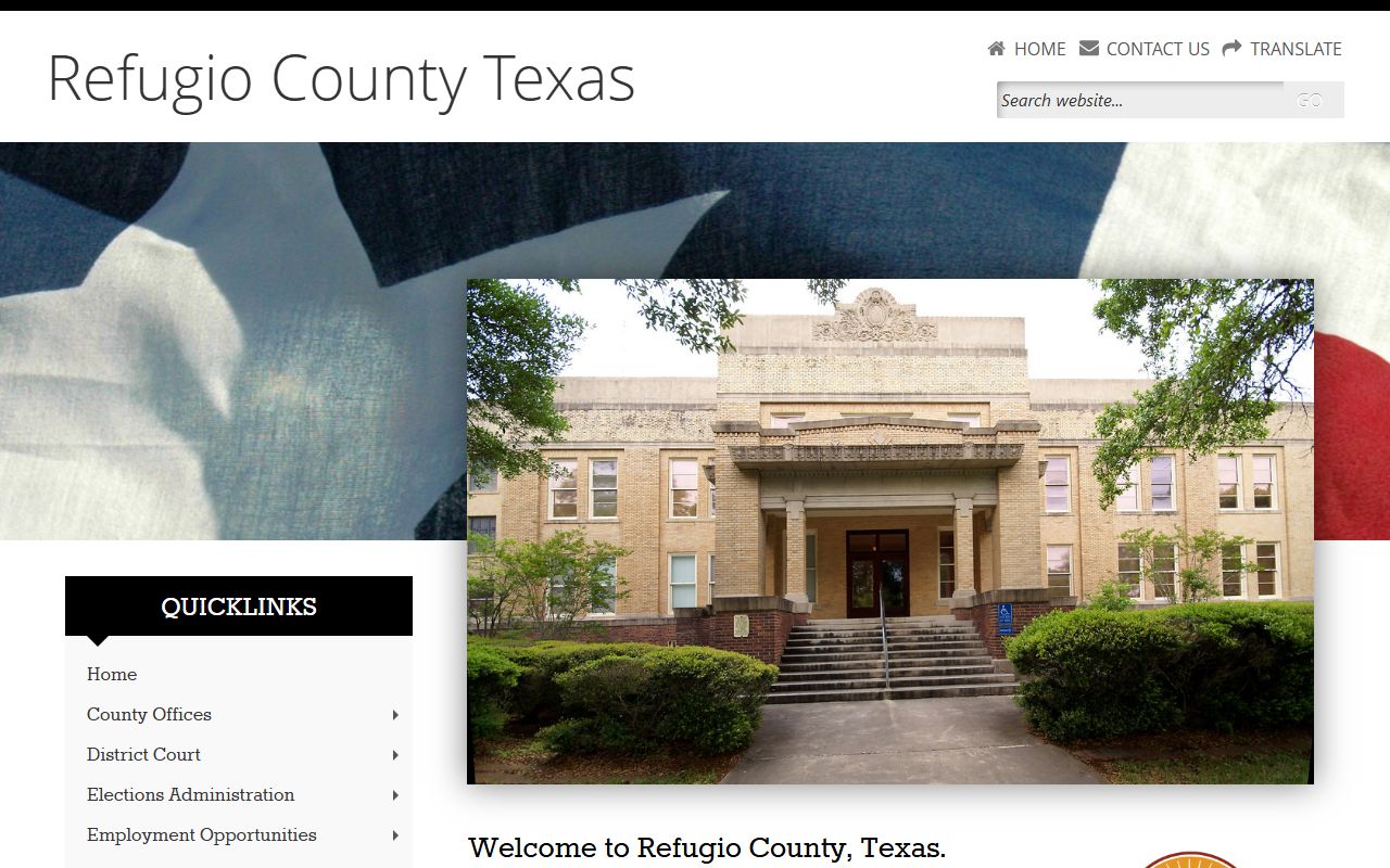 Refugio County marriage records - Refugio County Clerk website