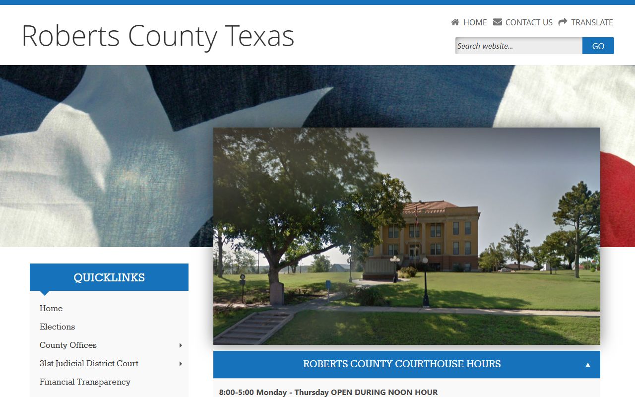 Roberts County marriage records - Roberts County official website