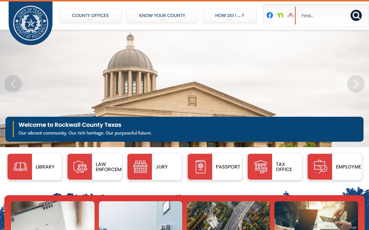 Rockwall County marriage records - Rockwall County Clerk main page