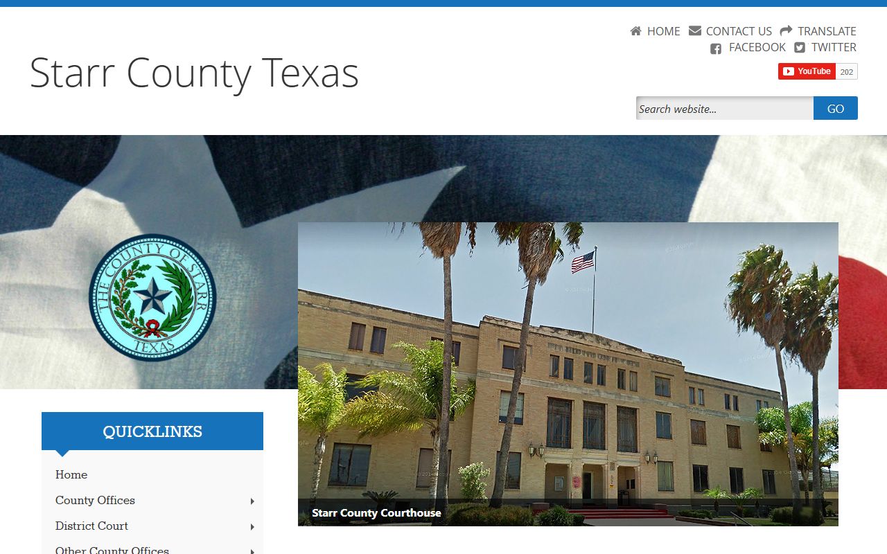 Starr County marriage records - Starr County main website