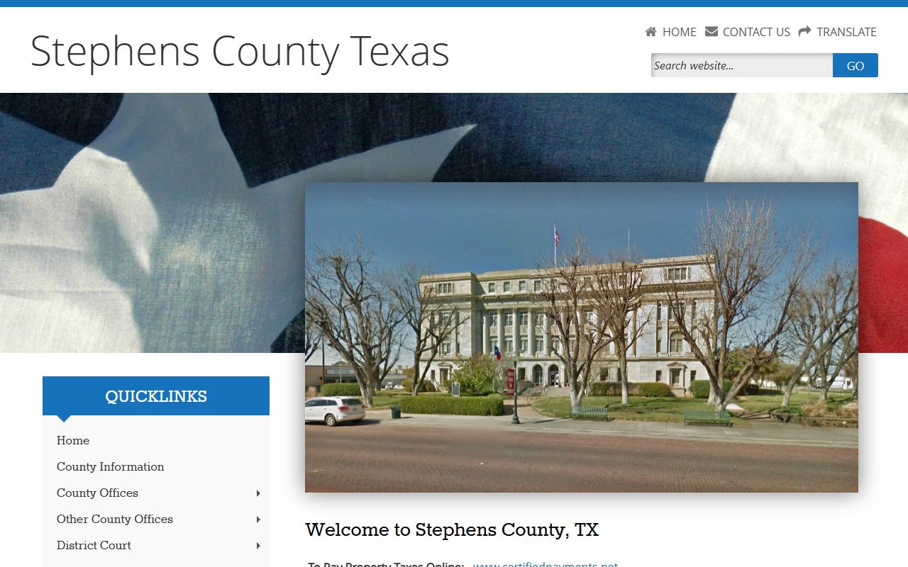Stephens County marriage records - Stephens County main website