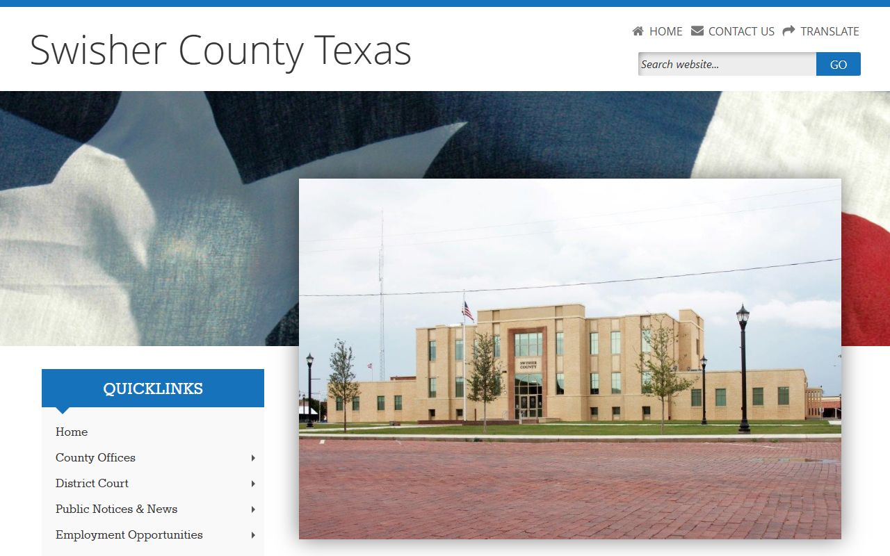 Swisher County marriage records - Swisher County main website